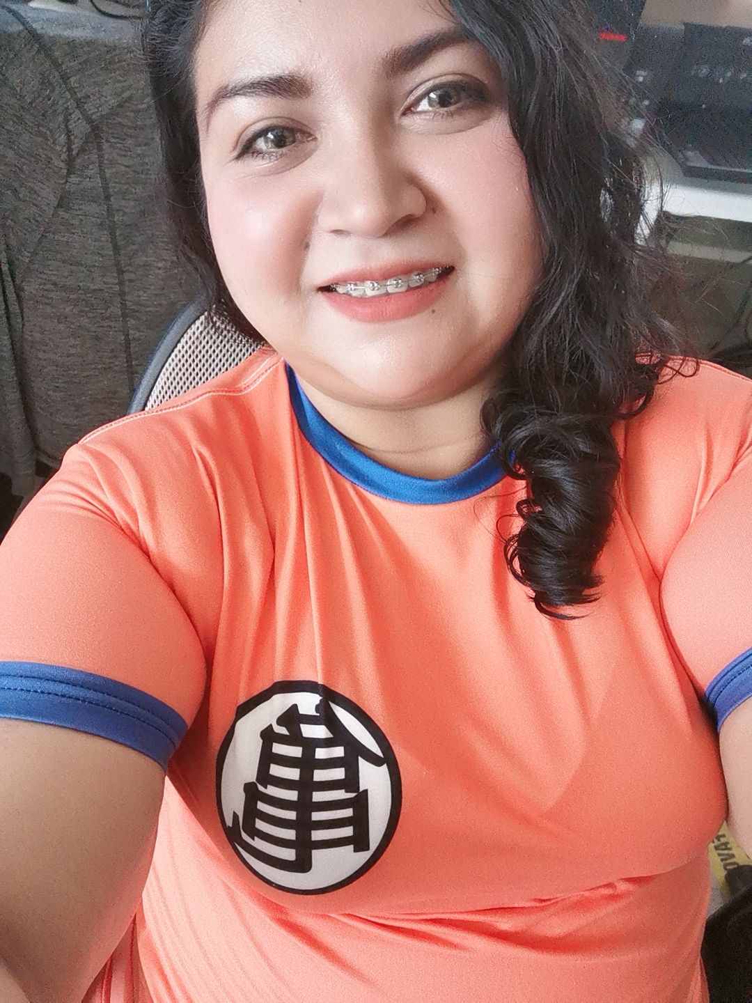 Customer photo review of Playera Pijama Dragon Ball Goku Uniforme