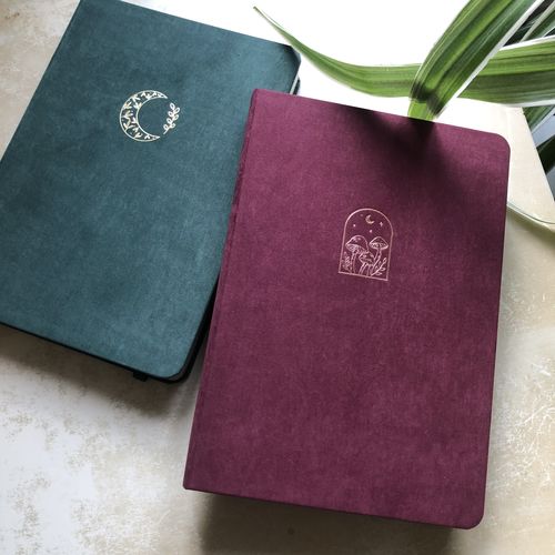 Customer photo review of Tsuki ‘Kinoko’ Limited Edition Bullet Journal ☾