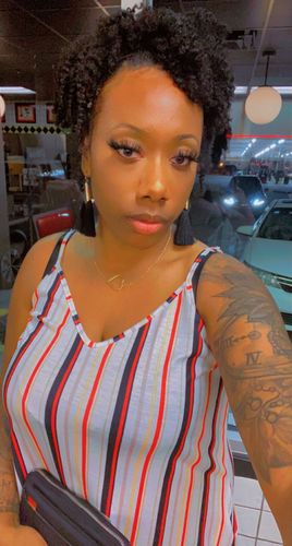 Customer photo review of Spaghetti Strap Tent Dress