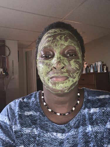 Customer photo review of Qasil Powder for Hair and Skin, Organic Qasil Powder, Qasil Powder for Face, Pack of 1, 150gm