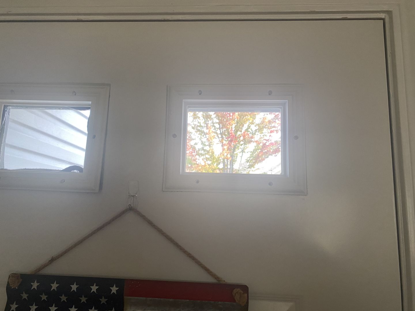 Customer photo review of Clear 1 Lite Glass and Frame Kit (6" x 8" Glass Size)