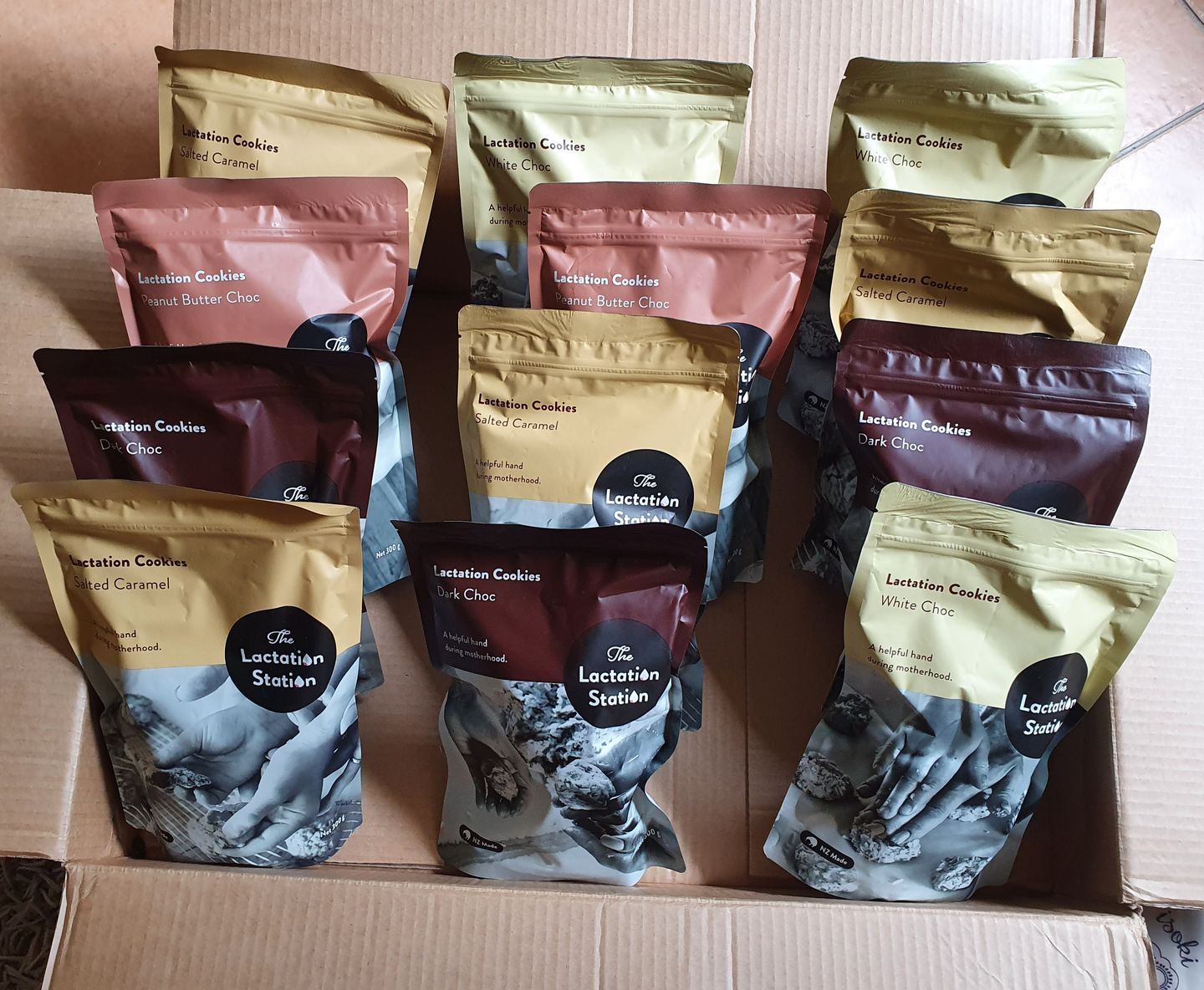 Customer photo review of Peanut Butter Choc Lactation Cookies