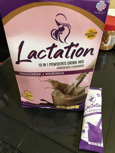 Customer photo review of Purest Lactation Chocolate Drink