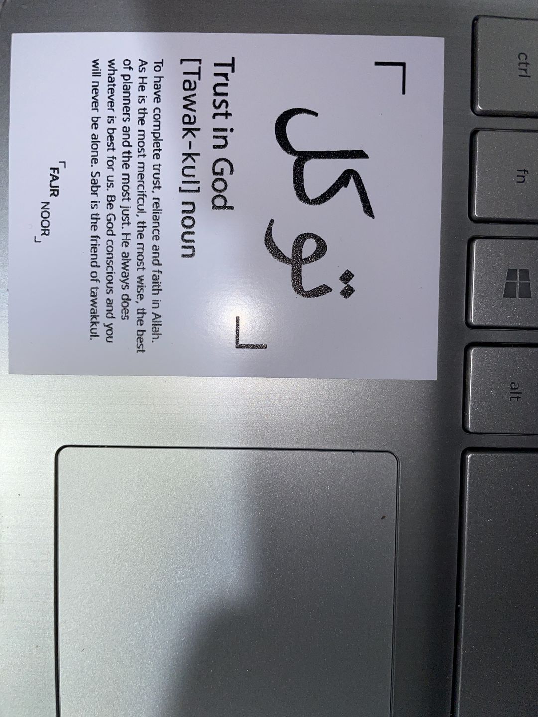 Customer photo review of Reminder Stickers