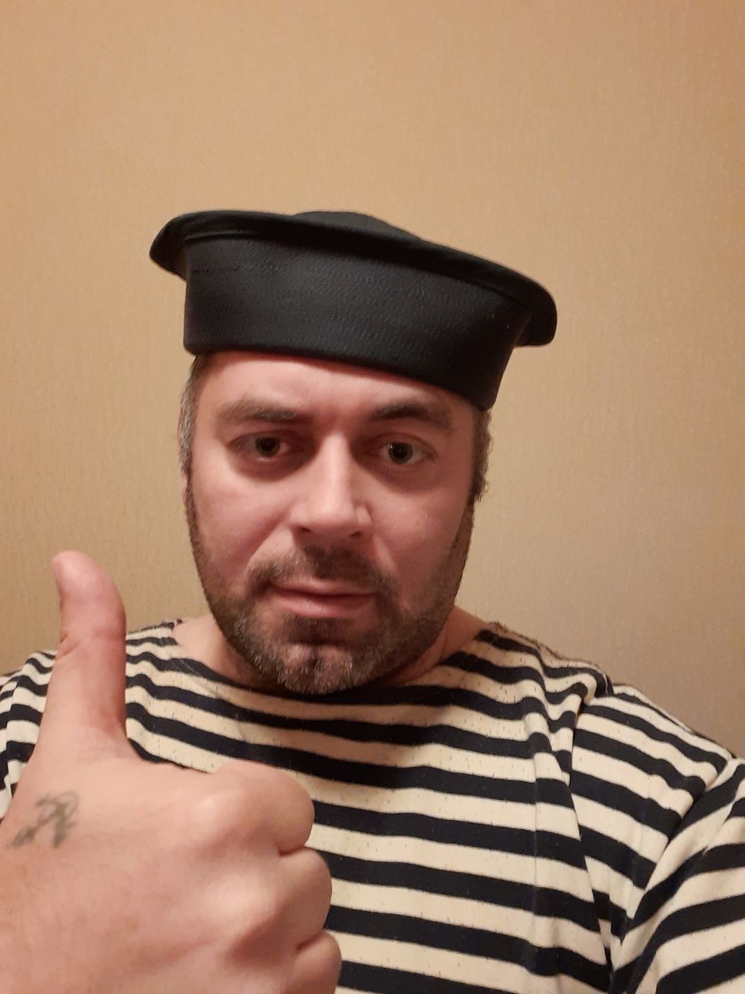 Customer photo review of WWII US Navy Dixie Cup Hat - White
