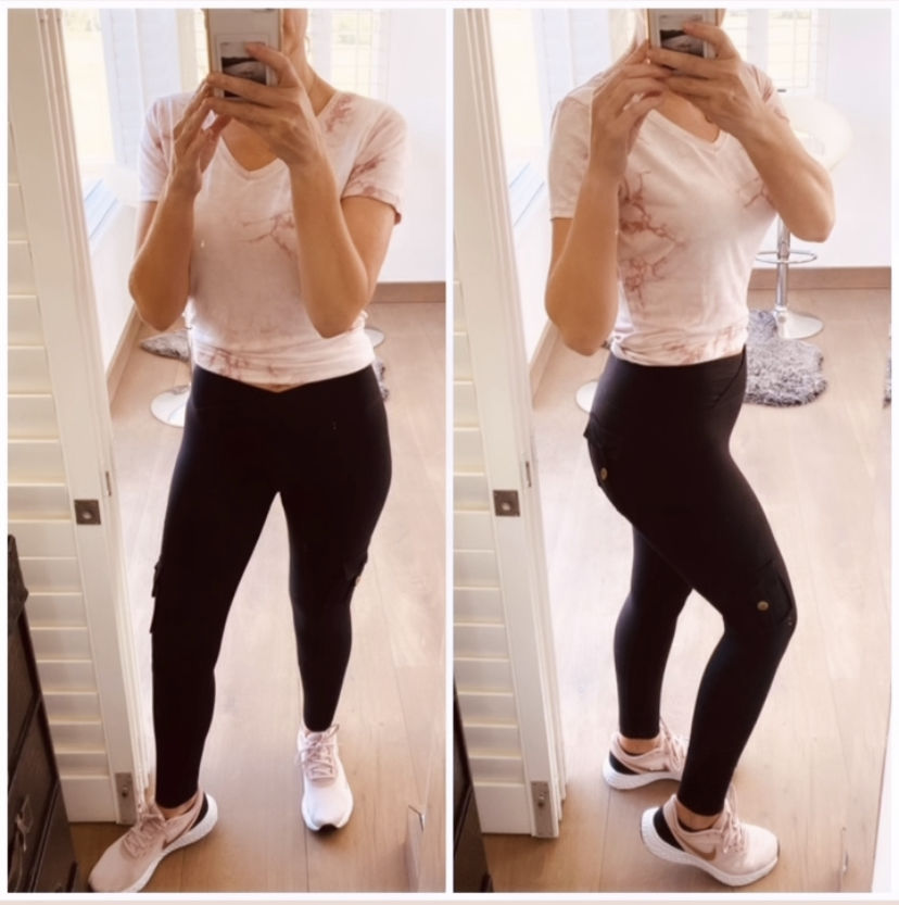 Customer photo review of GNT Cargo Leggings - Black