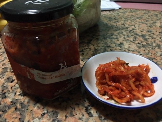 Customer photo review of JIN "Julienne" Radish Salad
