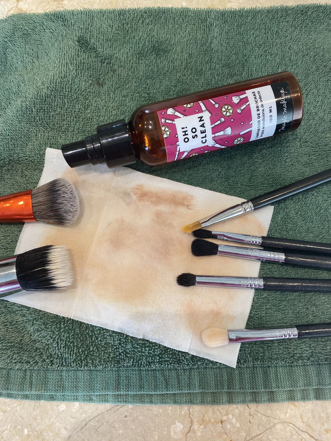 Customer photo review of Pack Pyme Lover  (2 limpiadores 100ml + travel size REGALO)