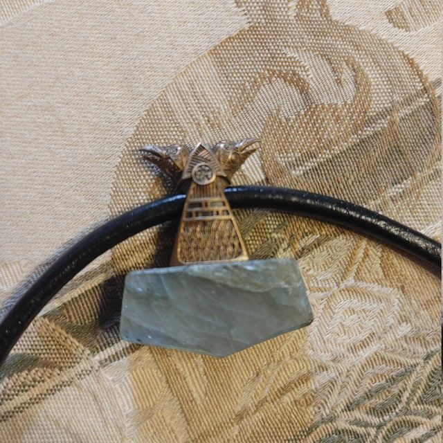Customer photo review of Raven Mjolnir with Labradorite