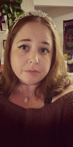 Customer photo review of Handmade Forest Queen Tiara