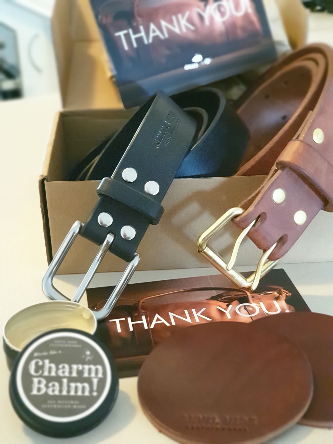 Customer photo review of "Works like a Charm" Balm - leather conditioner and restorer