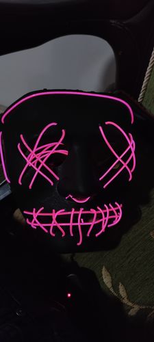 Customer photo review of PURGA de Halloween LED Control Remoto