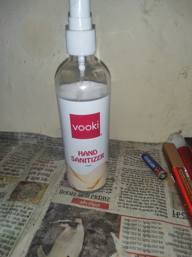 Customer photo review of HAND SANITIZER 200ml [Pack of 2] | Instant Action - Non Sticky