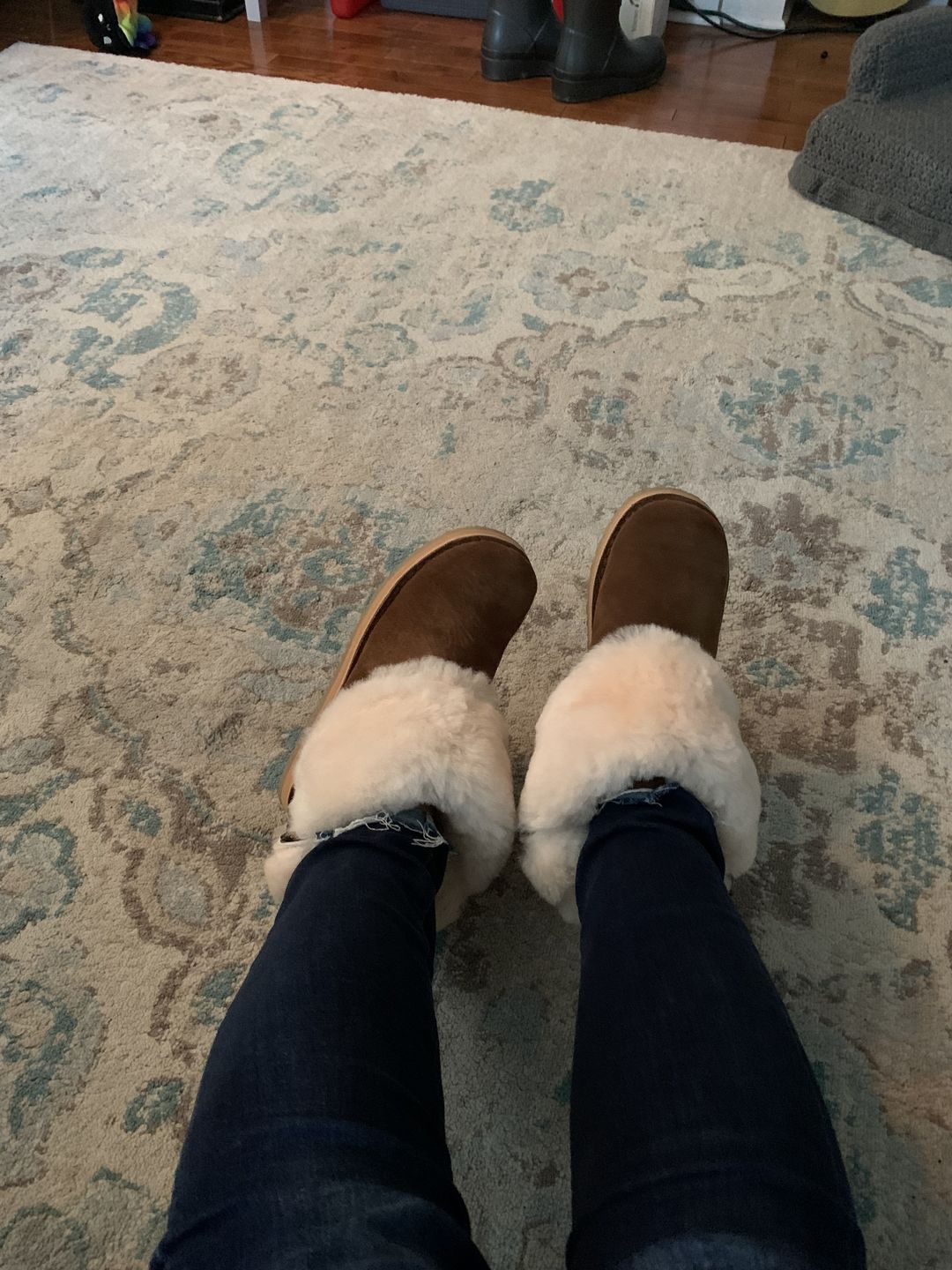 Customer photo review of LADIES TRIXIE SHEEPSKIN BOOT