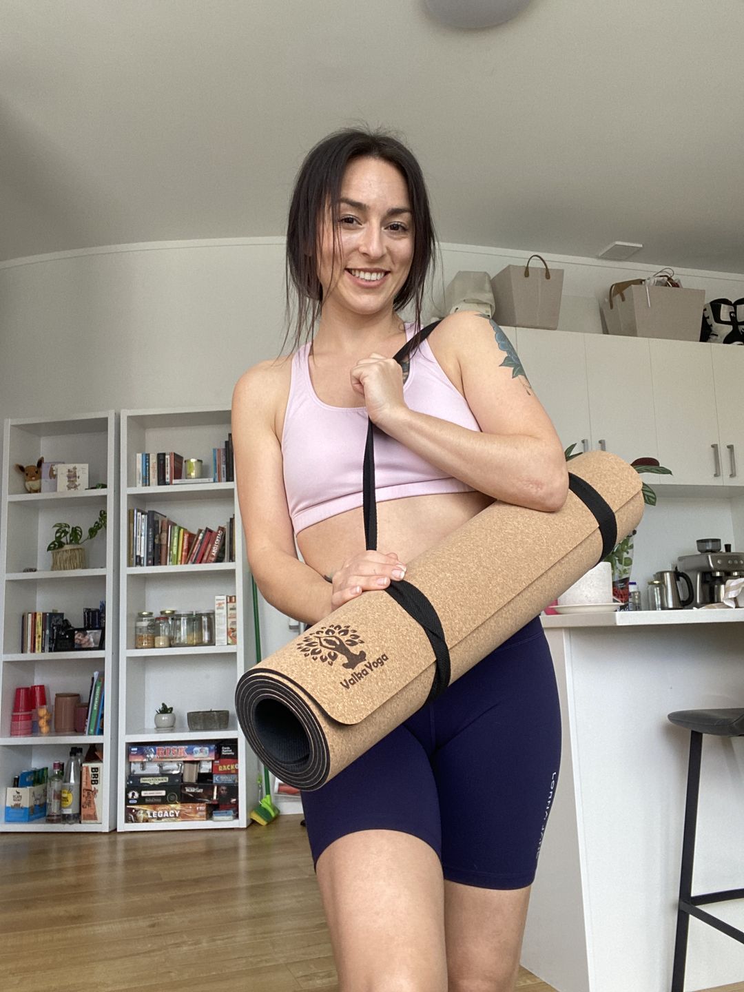 Customer photo review of Premium Yoga Mat