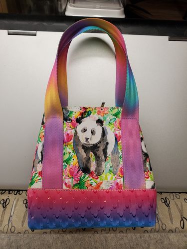 Customer photo review of Petite Tote Pattern