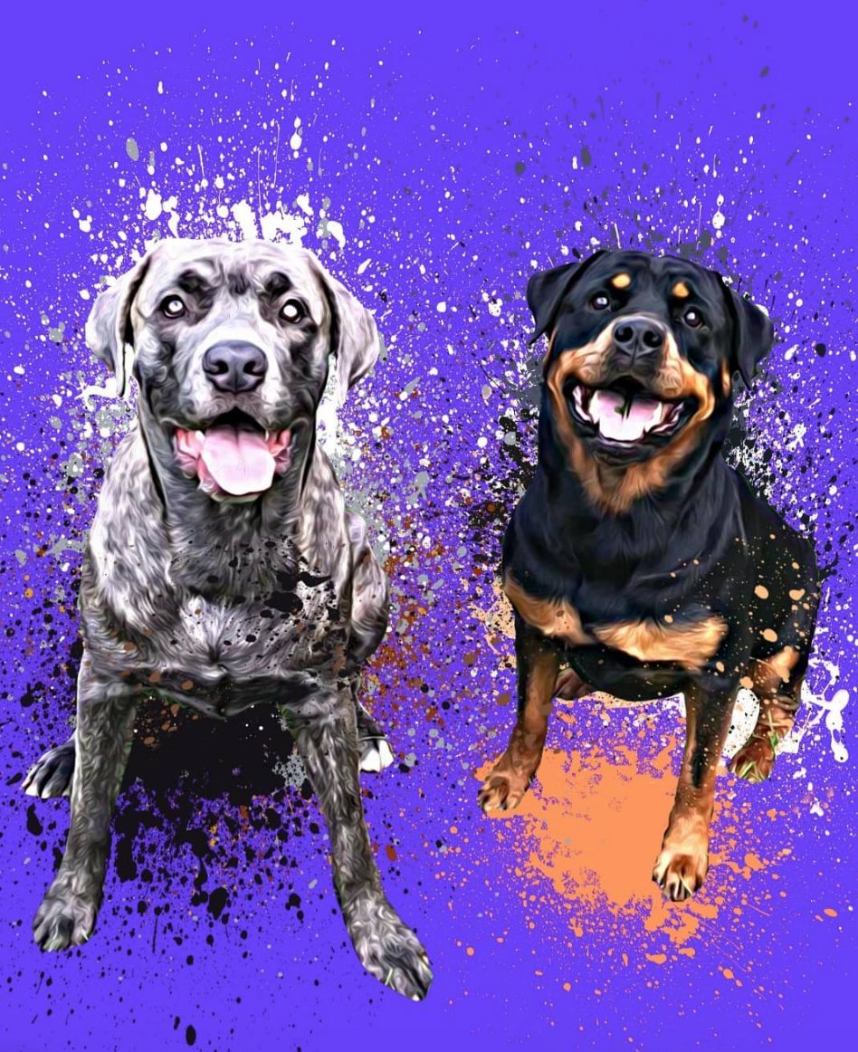 Customer photo review of Portrait Contemporain - Duo