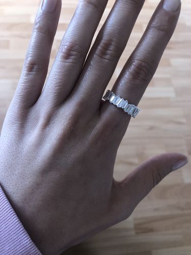 Customer photo review of Poppy Ring Silber I 925 Sterling Silber