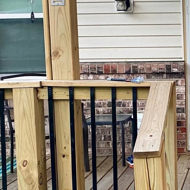 Customer photo review of Vertical Address Sign