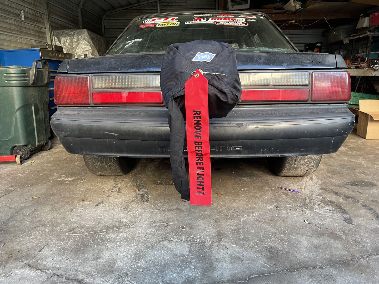 Customer photo review of Stroud Remove Before Flight Safety Tag/Pin