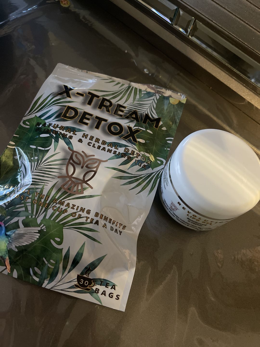 Customer photo review of X-TREAM DETOX TEA 1 BAG 30 DAY SUPPLY ( STRONGER VERSION )