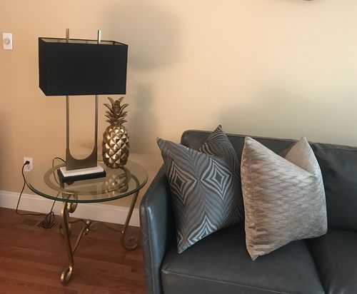 Customer photo review of Chocolate and Grey Illusion