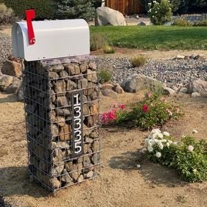 Customer photo review of Vertical Address Sign