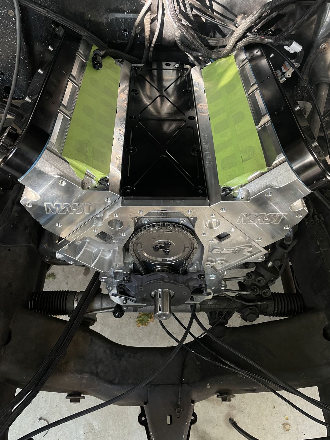 Customer photo review of Motion Billet Gen 4 Billet Valley Cover (Black Anodized) 10-10033BLK