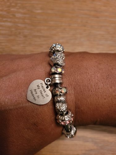 Customer photo review of Pieces of my Heart Multicolored Bracelet