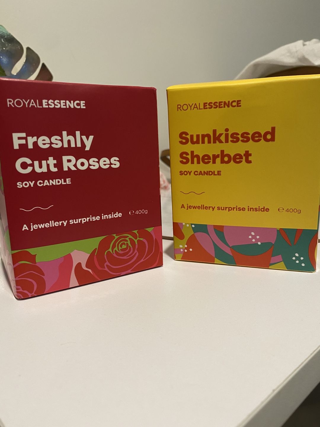 Customer photo review of Freshly Cut Roses (Candle)