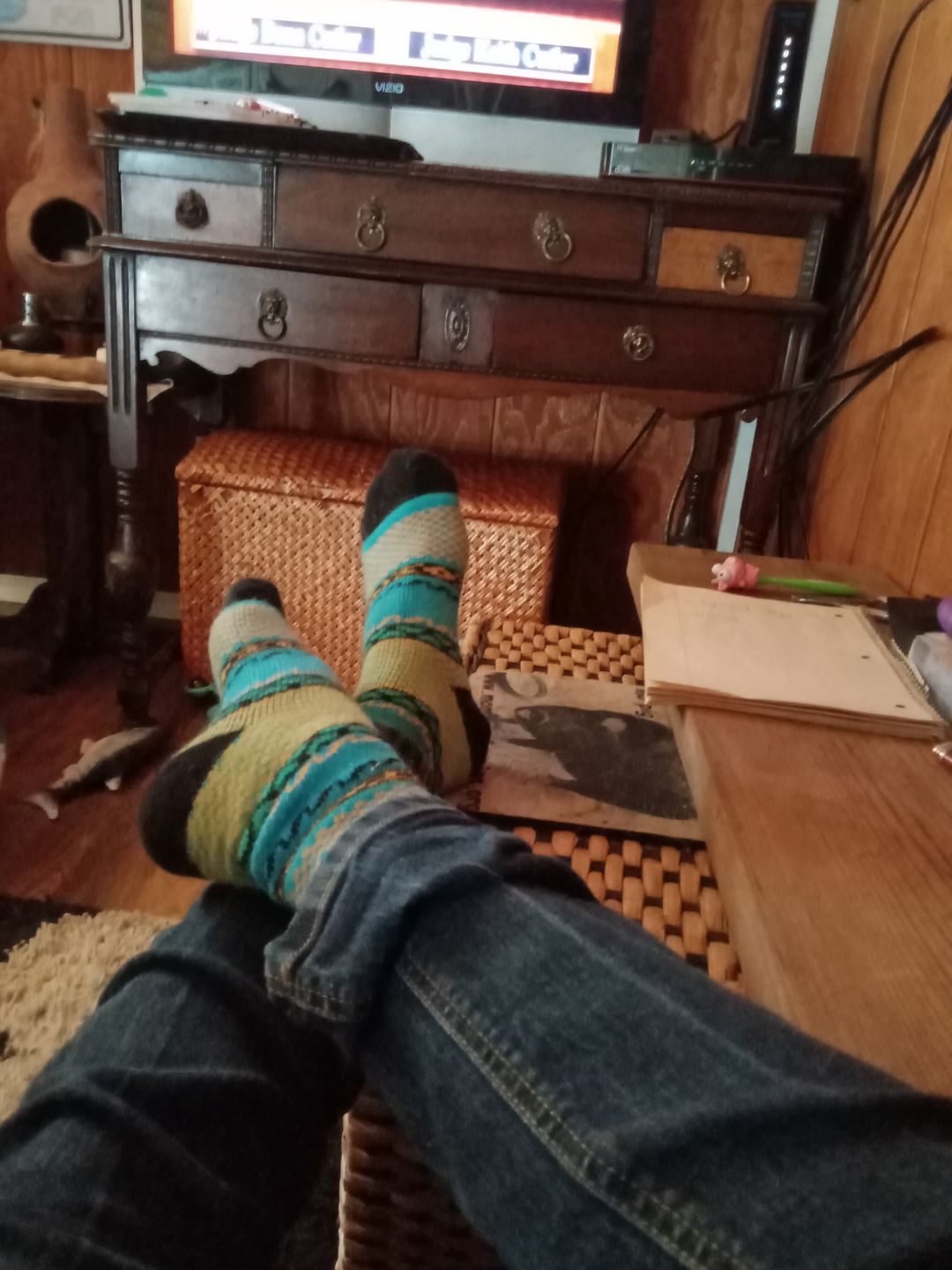 Customer photo review of Womens Warm Cozy Soft Socks