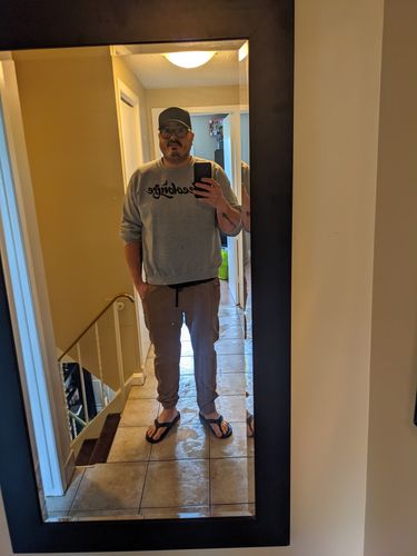 Customer photo review of Decolonize Crewneck