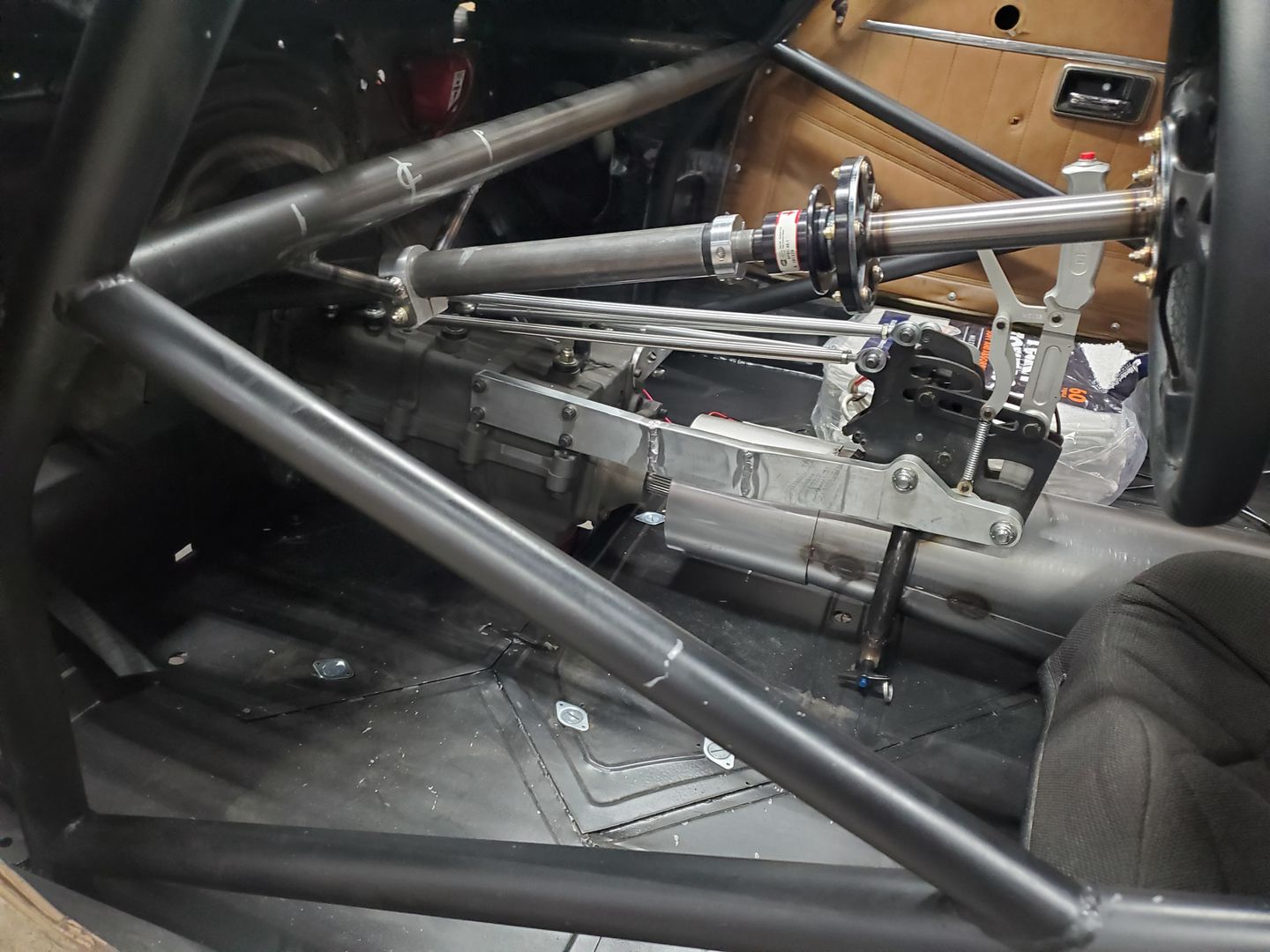 Customer photo review of Motion Raceworks DIY Lightweight Chromoly Steering Column Kit