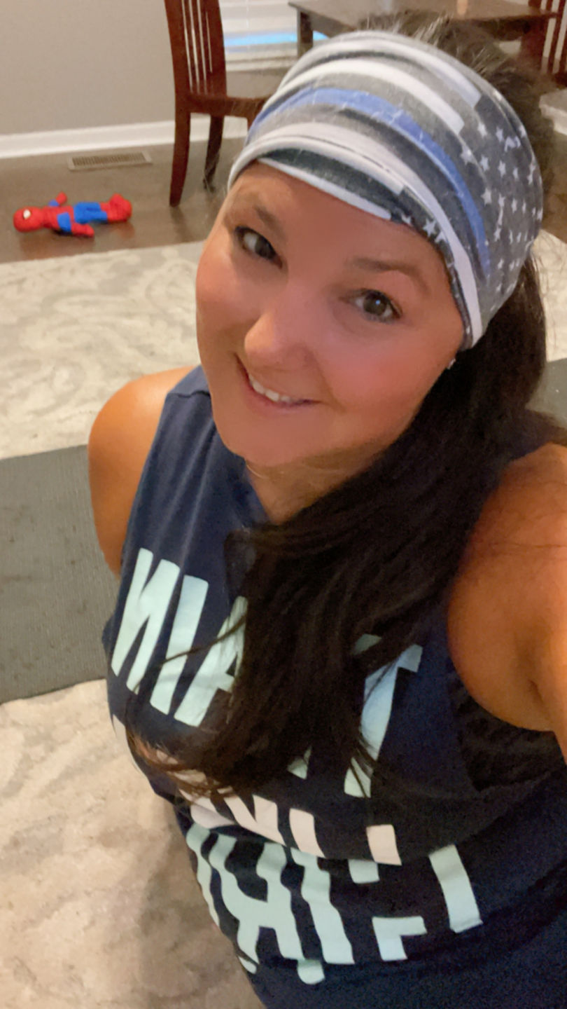 Customer photo review of POLICE - 4'' Headband