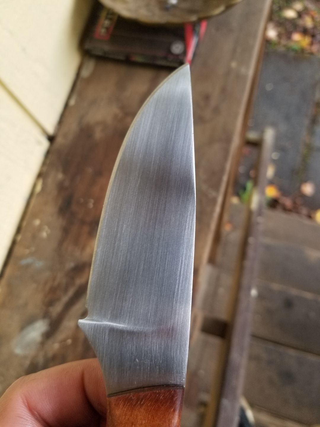 Customer photo review of 2" x 48" Sanding Belts for Stock Removal