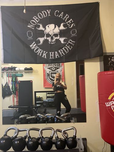 Customer photo review of 405 - Nobody Flag