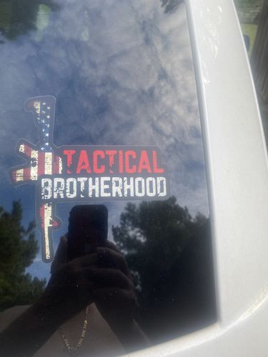 Customer photo review of TB Official Decal - Die Cut 6" x 6"