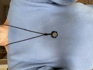 Customer photo review of Premium-Talisman aus schwarzem Obsidian