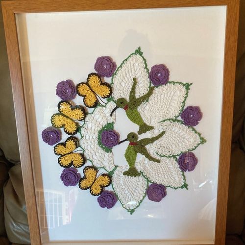Customer photo review of Crochet Omega No.10 [30grs] - Hilaza Omega 100% Algodon Mercerizado | Hilo Omega crochet | Hilo Crochet Omega bola de 30grs