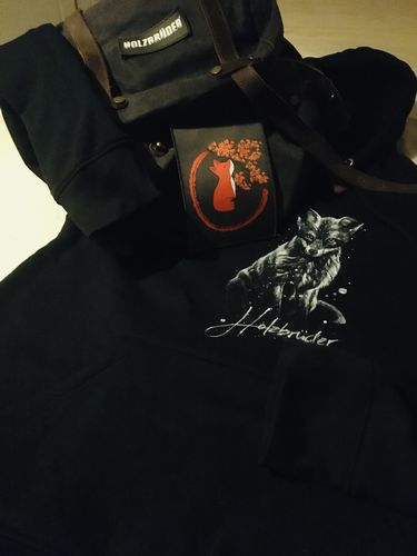 Customer photo review of Fuchs - Line Art  - Bio Unisex Hoodie (PREMIUM)