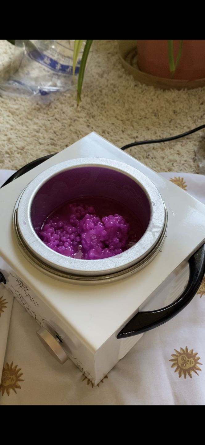 Customer photo review of At-Home Signature Series Hair Removal Wax