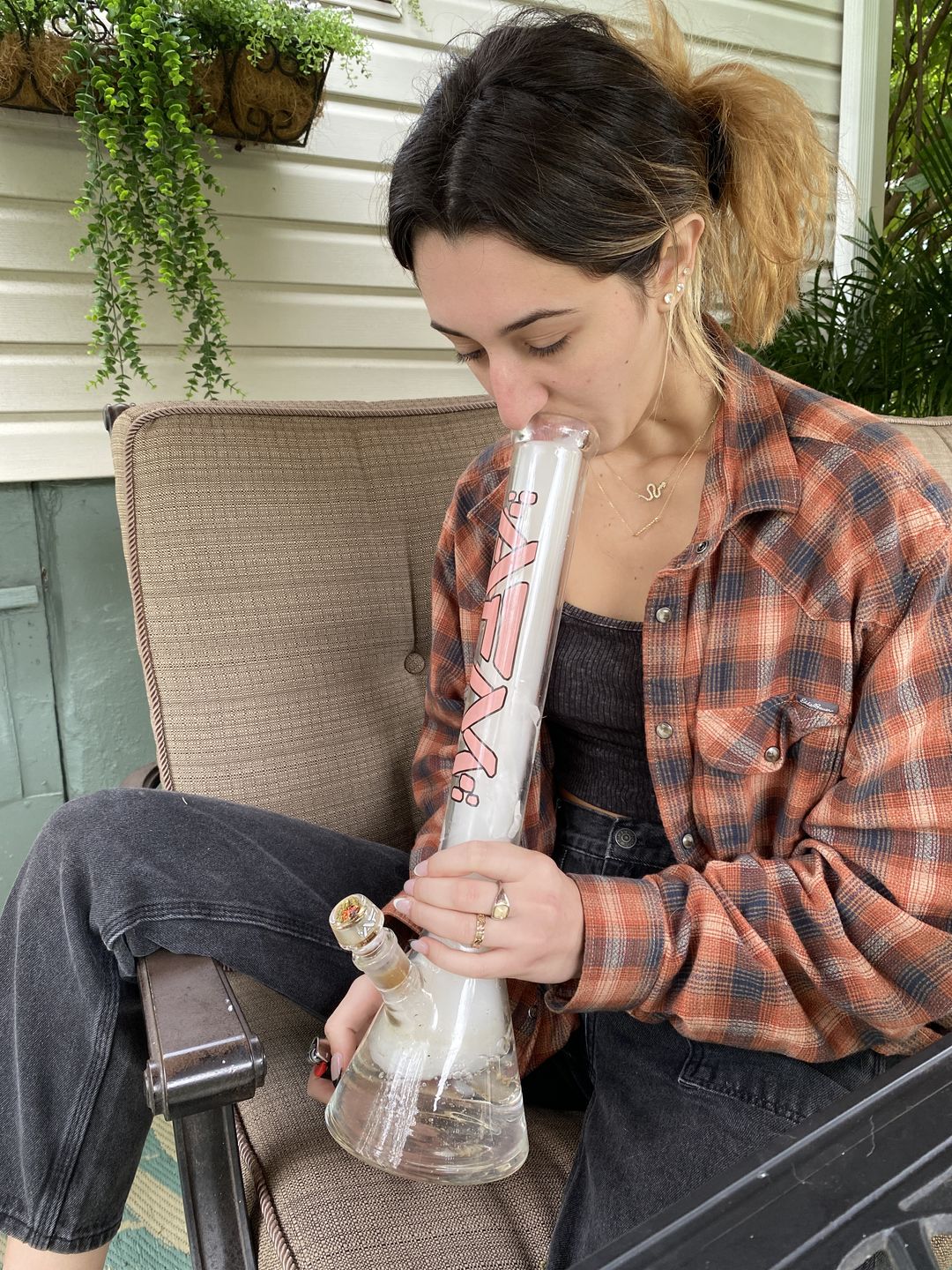 Customer photo review of The Beaker 5mm 18" - Clear