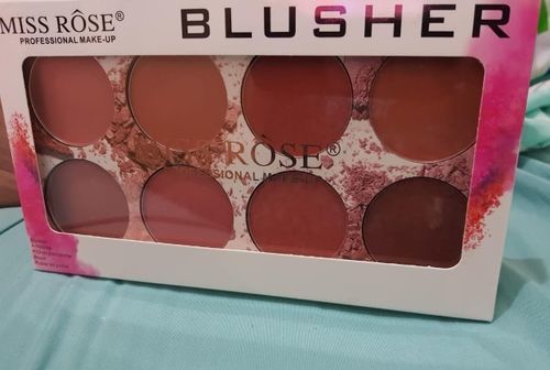Customer photo review of 8 Colors MISS ROSE Blush Palette