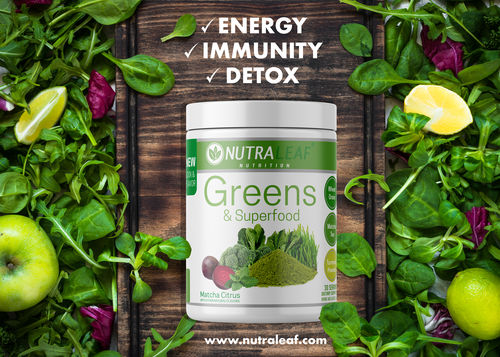 Customer photo review of NutraLeaf® Greens & Superfoods