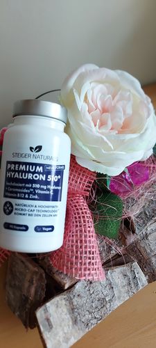 Customer photo review of Hyaluronsäure Kapseln Premium 510 + Vitamin Komplex | 90 Kapseln für 3 Monate