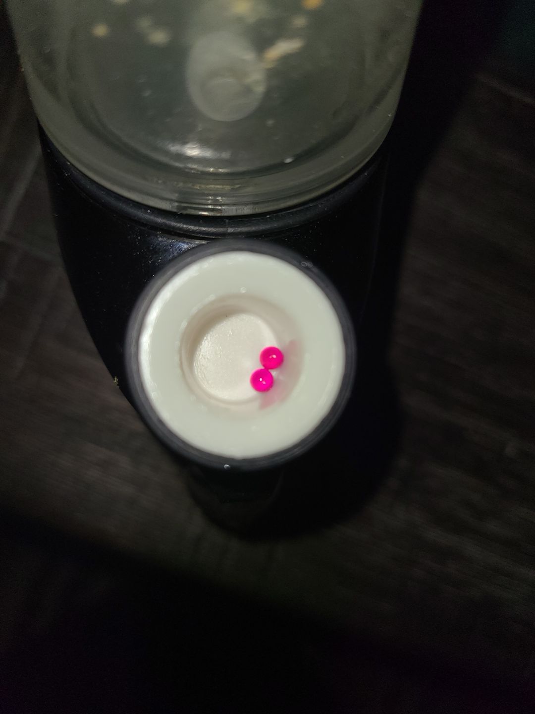 Customer photo review of 3mm Ruby Terp Pearls
