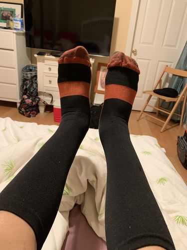 Customer photo review of Copper Compression Socks (3-Pack)
