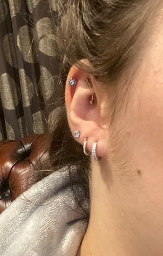 Customer photo review of Tiny Hugger Hoops