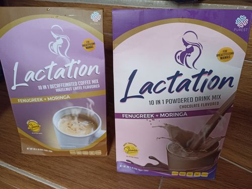 Customer photo review of Purest Lactation Chocolate Drink