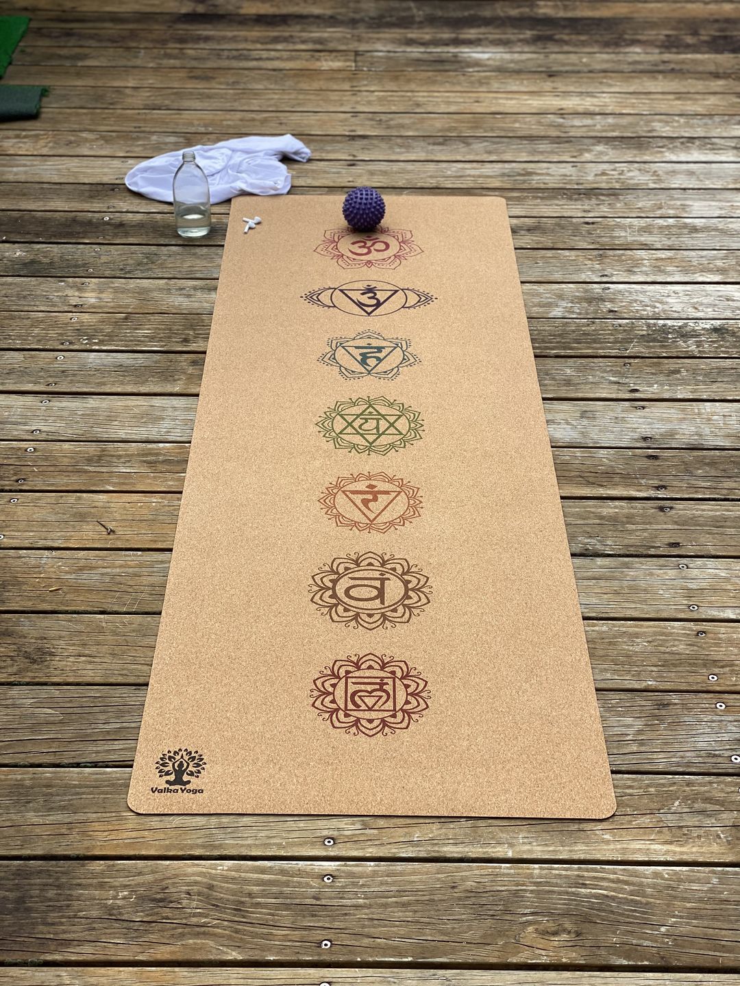 Customer photo review of Chakra Yoga Mat